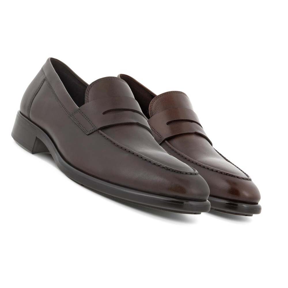 Ecco Citytray Penny Loafer Mockasiner Herr Bruna | SE 577ILH